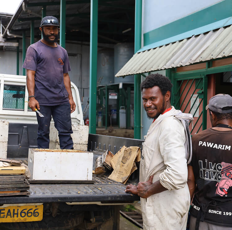 Men working